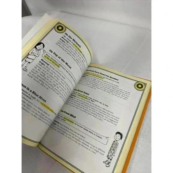 scholastic IDIOMS Dictionary: Speech and‎ Language and Figurative language book - Picture 5 of 6